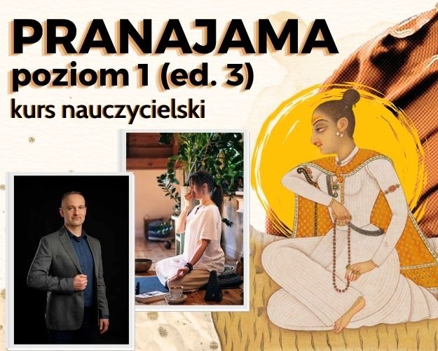 Pranajama kurs nauczycielski poziom 1